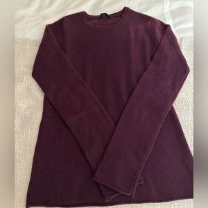 ATM burgundy cashmere sweater